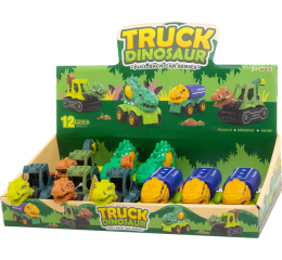 CARRINHO DINOSSAURO PULL BACK DP C/12 082